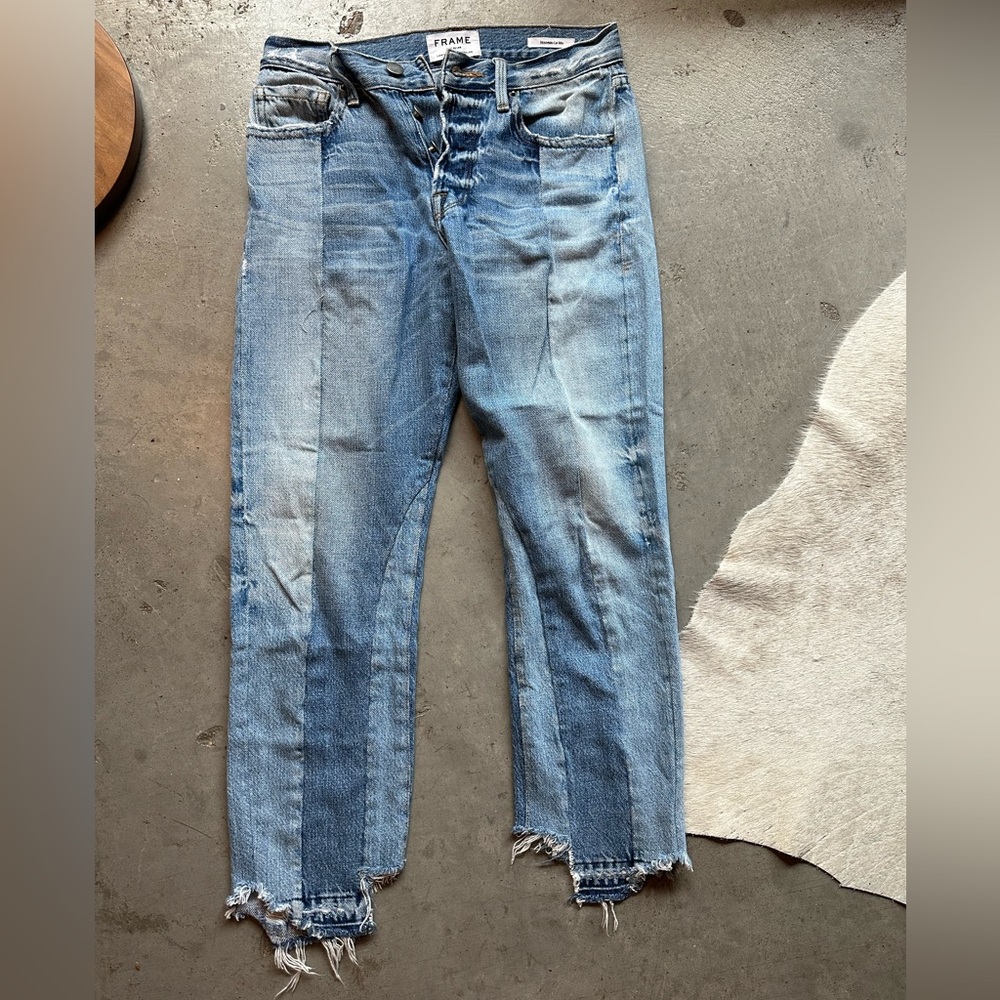 Frame denim - le mix cropped jeans